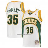 Maglia Seattle SuperSonics Kevin Durant #35 Mitchell & Ness 2007-08 Bianco