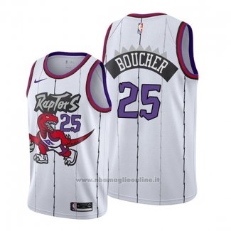 Maglia Toronto Raptors Chris Boucher NO 25 Classic Edition 2019-20 Bianco