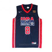 Maglia USA 1992 Scottie Pippen NO 8 Nero