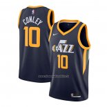 Maglia Utah Jazz Mike Conley #10 Icon 2020-21 Blu