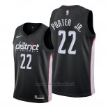 Maglia Washington Wizards Otto Porter Jr. NO 22 Citta Edition Nero