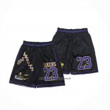 Pantaloncini Los Angeles Lakers Just Don Nero1