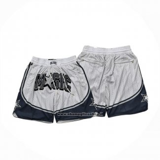 Pantaloncini Orlando Magic Citta Just Don 2024-25 Bianco