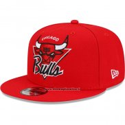 Cappellino Chicago Bulls Tip Off 9FIFTY Snapback Rosso