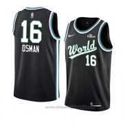 Maglia 2019 Rising Star Cedi Osman NO 16 World Nero