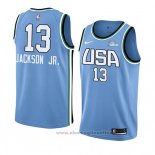 Maglia 2019 Rising Star Jaren Jackson Jr. NO 13 USA Blu