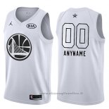 Maglia All Star 2018 Golden State Warriors Nike Personalizzate Bianco