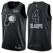 Maglia All Star 2018 Indiana Pacers Victor Oladipo NO 4 Nero