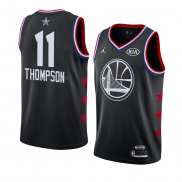 Maglia All Star 2019 Golden State Warriors Klay Thompson NO 11 Nero