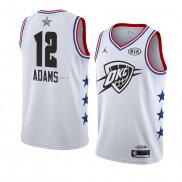 Maglia All Star 2019 Oklahoma City Thunder Steven Adams NO 12 Bianco