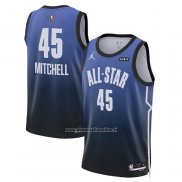 Maglia All Star 2023 Utah Jazz Donovan Mitchell #45 Blu