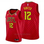 Maglia Atlanta Hawks De'andre Hunter NO 12 Statement Rosso