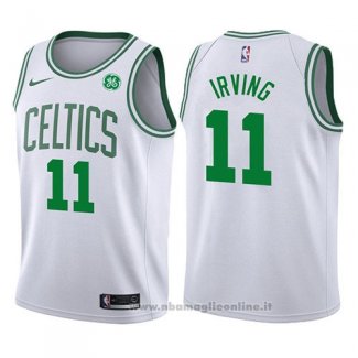 Maglia Bambino Boston Celtics Kyrie Irving NO 11 2017-18 Bianco