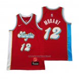 Maglia Bambino Memphis Grizzlies Ja Morant No 12 Citta 2024-25 Rosso