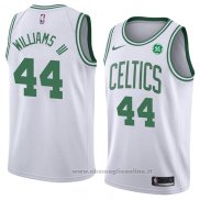 Maglia Boston Celtics Williams III NO 44 Association 2018 Bianco