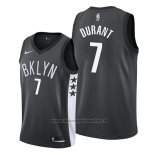 Maglia Brooklyn Nets Kevin Durant NO 7 Statement Nero