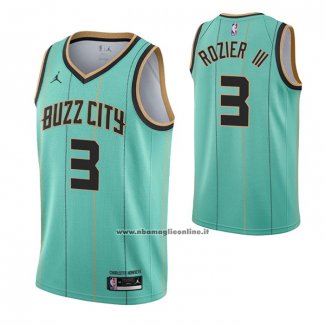 Maglia Charlotte Hornets Terry Rozier III #3 Citta 2020-21 Verde