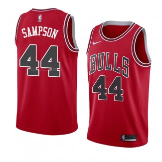 Maglia Chicago Bulls Brandon Sampson NO 44 Icon 2018 Rosso