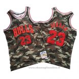 Maglia Chicago Bulls Michael Jordan NO 23 Hardwood Verde