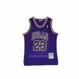 Maglia Chicago Bulls Michael Jordan No 23 Mitchell & Ness 1997-98 Viola