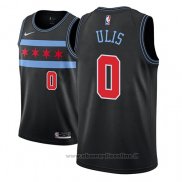 Maglia Chicago Bulls Tyler Ulis NO 0 Citta 2018-19 Nero