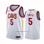 Maglia Cleveland Cavaliers Cavaliers Dennis Smith #5 Association 2017-18 Bianco