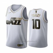 Maglia Golden Edition Utah Jazz Mike Conley NO 10 2019-20 Bianco