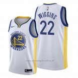 Maglia Golden State Warriors Andrew Wiggins NO 22 Association 2019-20 Bianco