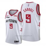 Maglia Houston Rockets Demarre Carroll NO 9 Citta 2019-20 Bianco