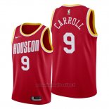 Maglia Houston Rockets Demarre Carroll NO 9 Classic 2019-20 Rosso