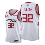 Maglia Houston Rockets Jeff Green NO 32 Citta 2019-20 Bianco