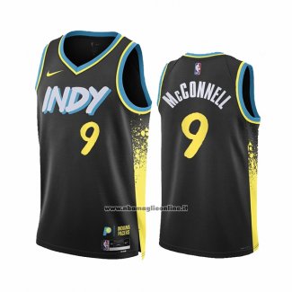 Maglia Indiana Pacers T.j. Leaf NO 22 Association 2017-18 Bianco