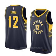 Maglia Indiana Pacers Tyreke Evans NO 12 Icon 2018 Blu