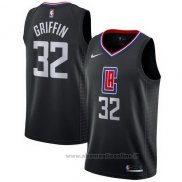 Maglia Los Angeles Clippers Blake Griffin NO 32 Statement 2017-18 Nero