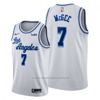 Maglia Los Angeles Lakers Javale Mcgee NO 7 Classic Edition 2019-20 Bianco