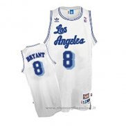 Maglia Los Angeles Lakers Kobe Bryant NO 8 Throwback Bianco2