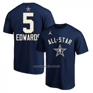 Maglia Manica Corta All Star 2024 Anthony Edwards Blu