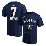 Maglia Manica Corta All Star 2024 Jaylen Brown Blu