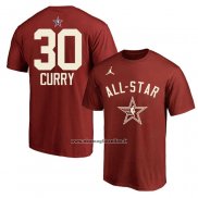 Maglia Manica Corta All Star 2024 Stephen Curry Rosso