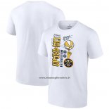 Maglia Manica Corta Denver Nuggets 2023 NBA Finals Champions Hometown Originals Review Bianco