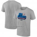 Maglia Manica Corta Oklahoma City Thunder 2024 NBA Playoffs Grigio