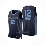 Maglia Memphis Grizzlies Ja Morant No 12 Icon 2024-25 Blu