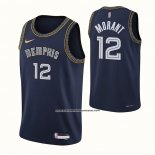 Maglia Memphis Grizzlies LaMelo Ball #12 Citta 2021-22 Blu