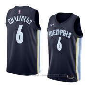 Maglia Memphis Grizzlies Mario Chalmers NO 6 Icon 2018 Blu