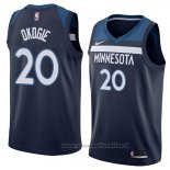 Maglia Minnesota Timberwolves Josh Okogie NO 20 Icon 2018 Blu