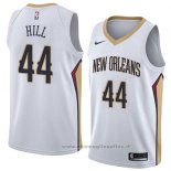Maglia New Orleans Pelicans Solomon Hill NO 44 Association 2018 Bianco