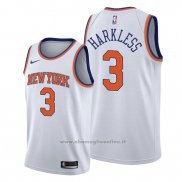 Maglia New York Knicks Maurice Harkless NO 3 Association 2019-20 Bianco