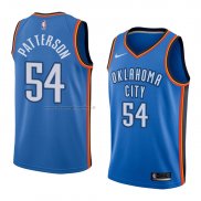 Maglia Oklahoma City Thunder Patrick Patterson NO 54 Icon 2018 Blu