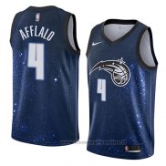 Maglia Orlando Magic Arron Afflalo NO 4 Citta 2018 Blu