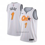 Maglia Orlando Magic Jonathan Isaac #1 Citta 2020-21 Bianco